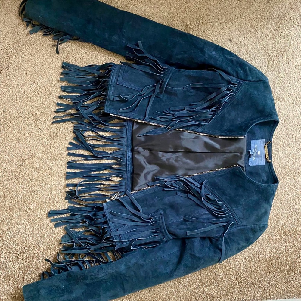 Leather Gyphron Jacket